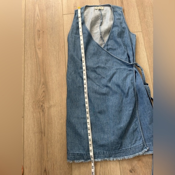 MADEWELL Denim Wrap Dress - Picture 8 of 9